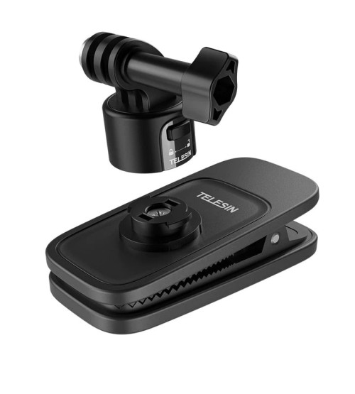 TELESIN Magnetic Bracket Mount Action Cam Universal Backpack Clip - S2-JFM-01 TELESIN Magnetic Bracket Mount Action Cam Universal Backpack Clip - S2-JFM-01